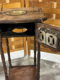 Antique Wooden Smoking/Tobacco Stand