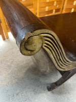 Double Boat Style Bench/Chaise Lounge, NO CUSHION