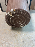 Brown Plasatic Trash Can, No Lid