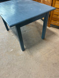 Lightweight Blue Painted Side Table