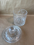 Clear Glass Lidded Jar