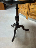 Scallop Edge Tilt Top Table, Unbranded