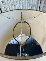Black’s Lamp with Royal Doulton Old Balloon Seller & Old Curiosity Shop Shade (WORKS)