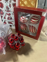 Red Ornament Lot