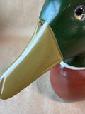 Hand Painted Mallard Duck With Hollow Back