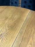 Round Dining Table with (3) Leaves and (6) Chairs***HEAVY ITEM***READ DETAILS ON PICK UP POLICY***