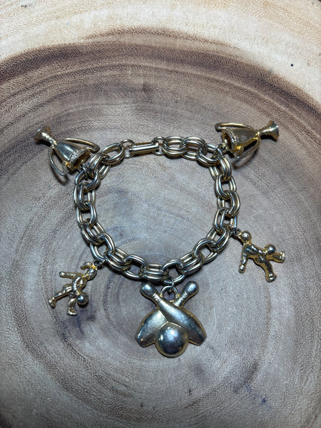 Bowling Charm Bracelet