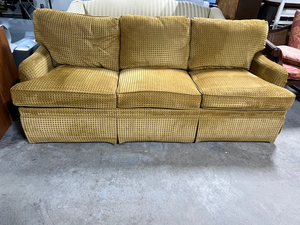Deep Gold Sleeper Sofa ***HEAVY ITEM***