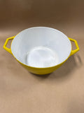 Yellow Copco Denmark Dutch Oven MISSING LID