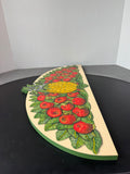 Brandywine Woodcrafts Colonial Williamsburg Apple & Pineapple Door Topper (2 AVAILABLE—PRICED INDIVIDUALLY AT $45 EACH)