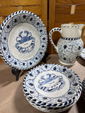 10-Piece Dovis Design Blue Crab Bay Dinnerware