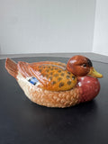 Duck Fitz and Floyd Essentials Game Bird Collection Lidded Trinket Dish