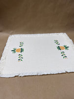 Set Of 4 Pineapple Placemats READ DESCRIPTION