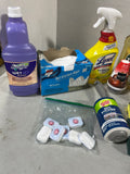 Cleaning Lot (G) *Most bottles at least half full*