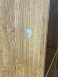 Pressed Wood Cube Shelf, Cardboard Backing***HEAVY ITEM***READ DETAILS ON PICK UP POLICY***