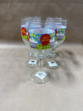 Happy Birthday Wine Glasses - Set Of 5