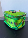 Asian Embroidered Sewing Basket