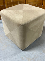 Harbor Town Lifestyle Tan Ottoman
