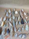 Lot Of Arrowheads, ETC..  (C)
