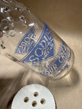 Sour Cream Vintage Glass Bottle