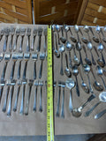Assorted Silver Plate Flatware, 102 pieces