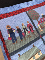 Amish Community Hand Made Crib Quilt