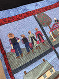 Amish Community Hand Made Crib Quilt