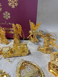 The Danbury Mint Gold Christmas Collection In Box - 2005 (B)
