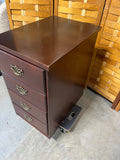Pressed Wood Two Drawer File Cabinet