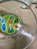 Set Of 4 19th Hole Golfing Acrylic Game Cups