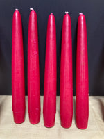 Lot of Red Taper Candles