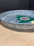 Large Holiday Galvanized Tray with Letter “R”