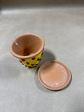 Dept 56 Terra Cotta Style Planter With Lady Bugs