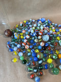 Vintage Lot Of Marbles - One Uranium And One Clay Marble