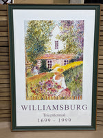 Williamsburg Tricentennial Poster by Tom Brady; Signed