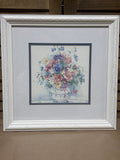 (E) Floral Print by Barbara Mock; Signed