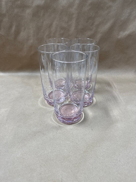 Set Of 5 Pink Kate Spade Lenox Drinking Tumblers