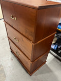 Levenger Stackable Files Three Drawer File Cabinet***HEAVY ITEM***READ DETAILS ON PICK UP POLICY***