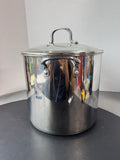 Salt 16 Quart Stainless Steel Lidded Stock Pot