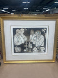 Checkmate Print by Irving Amen; Signed & Numbered (117/200)