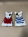 Pair Of Dog Spoon Rests