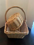 Pair of Baskets with Handles