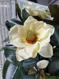 Large Faux Magnolia Topiary