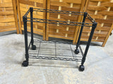 Lightweight Wire/Metal Rolling Hanging File Storage