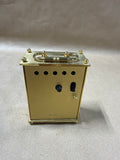 Small Brass Staiger Clock - West Germany - NOT TESTED