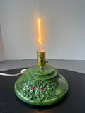 2-Piece Vintage Ceramic Christmas Tree with Flower-Lites (WORKS)