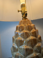 Ceramic Artichoke Table Lamp (WORKS)