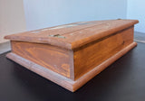Folk Hand Painted Vintage Wooden Writing Lap Desk