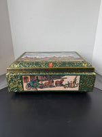 E. Otto Schmidt West Germany Nürnberg 1985 Lebkuchen und Honig Cookies Decorative Storage Tin