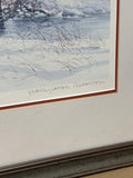 “Winter Crossing” Print by Harry Lamar Richardson; Signed & Numbered (419/900)